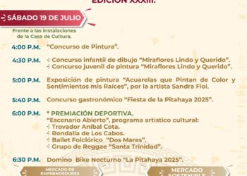 Invitan a las familias a celebrar el 33° aniversario de la Fiesta de la Pitahaya en Miraflores