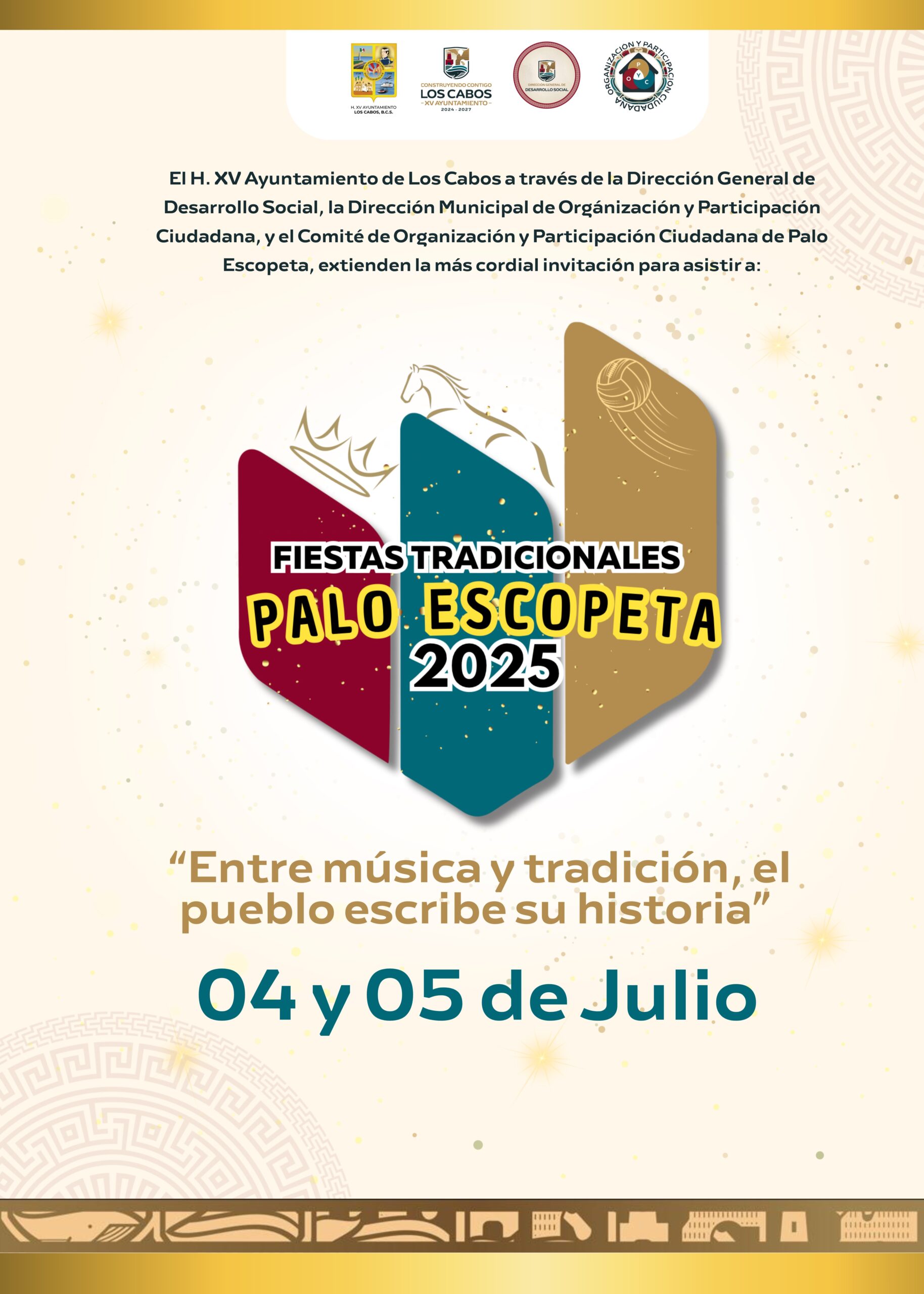 Inician preparativos para las Fiestas Tradicionales Palo Escopeta 2025