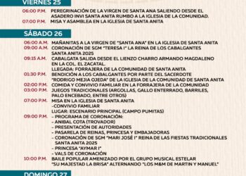 Con tradicional cabalgata, Santa Anita celebrará este sábado sus Fiestas Tradicionales 2025