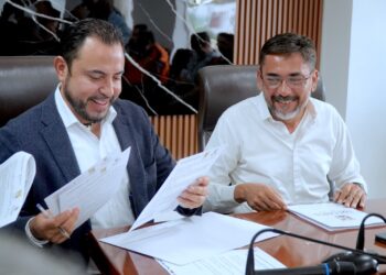 Firman convenio XV Ayuntamiento de Los Cabos y Comisión Nacional del Agua