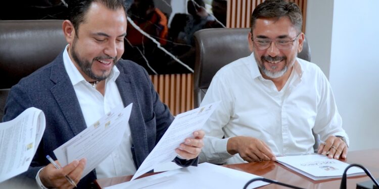 Firman convenio XV Ayuntamiento de Los Cabos y Comisión Nacional del Agua