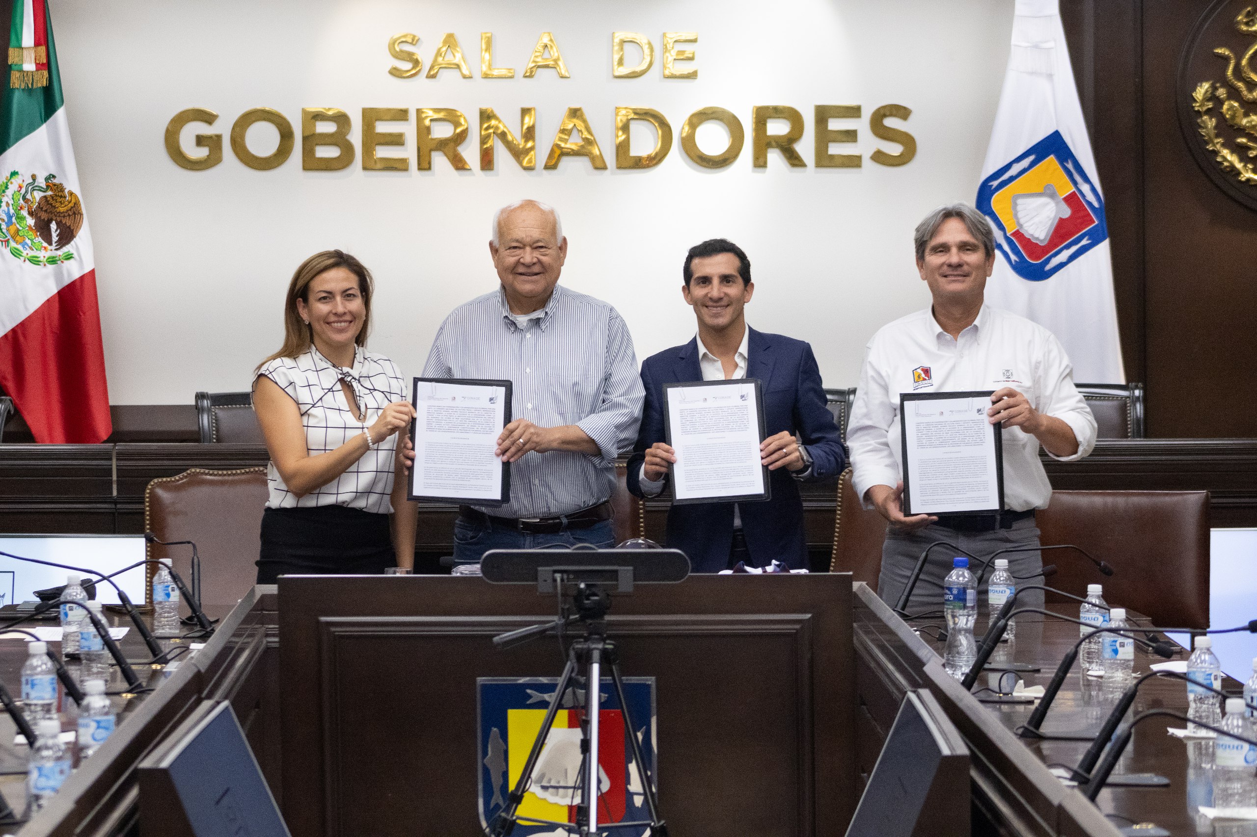 Gobierno del Estado y CONADE firman convenio para promover la actividad física en BCS