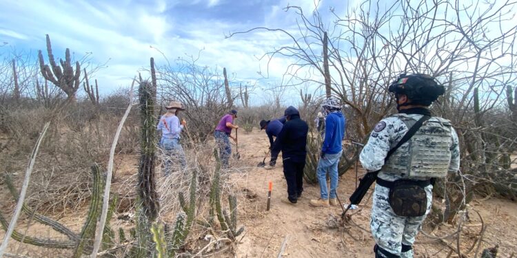 Siguen trabajos de búsqueda en el área del tramo La Paz-San Juan de la Costa
