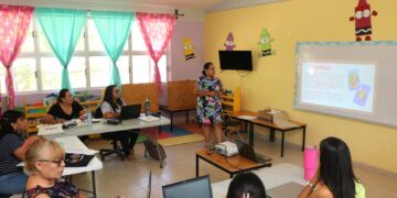 Participan más de 8 mil docentes de educación básica en taller “Horizontes de comunidades de aprendizaje”
