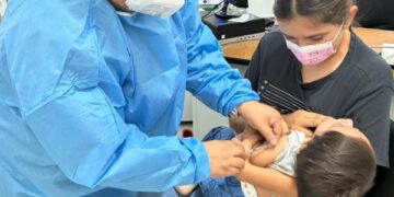 Destaca BCS a nivel nacional por su cobertura contra Sarampión en niñas y niños 