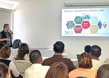 Imparte salud estatal un curso sobre Sarampión a personal de Comondú