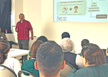 Imparten curso al personal médico de Mulegé sobre medidas de prevención de Sarampión 