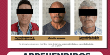CUMPLIMENTA PGJE TRES ÓRDENES DE APREHENSIÓN POR DELITOS CONTRA LA LIBERTAD SEXUAL Y LA FAMILIA  