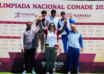 Atletismo gana dos oros en la Olimpiada Nacional de Tlaxcala 2025