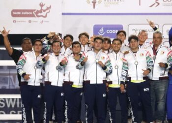 Polo acuático de BCS asegura plata en la Olimpiada Nacional 2025