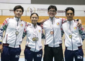 Medallas de oro para BCS en ciclismo en la Olimpiada Nacional 2025