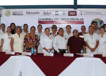 Clausura SEP ciclo escolar 2024-2025 con Feria de la Salud