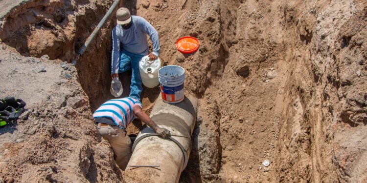 OOMSAPAS La Paz realizó reparaciones en Acueducto No. 2