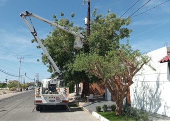 Realiza Servicios Públicos de La Paz labores de mantenimiento en colonias y zona rural