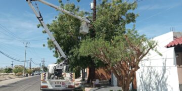 Realiza Servicios Públicos de La Paz labores de mantenimiento en colonias y zona rural