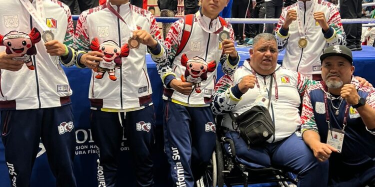 Resaltan boxeadores del programa Impulso en la Olimpiada Nacional 2025