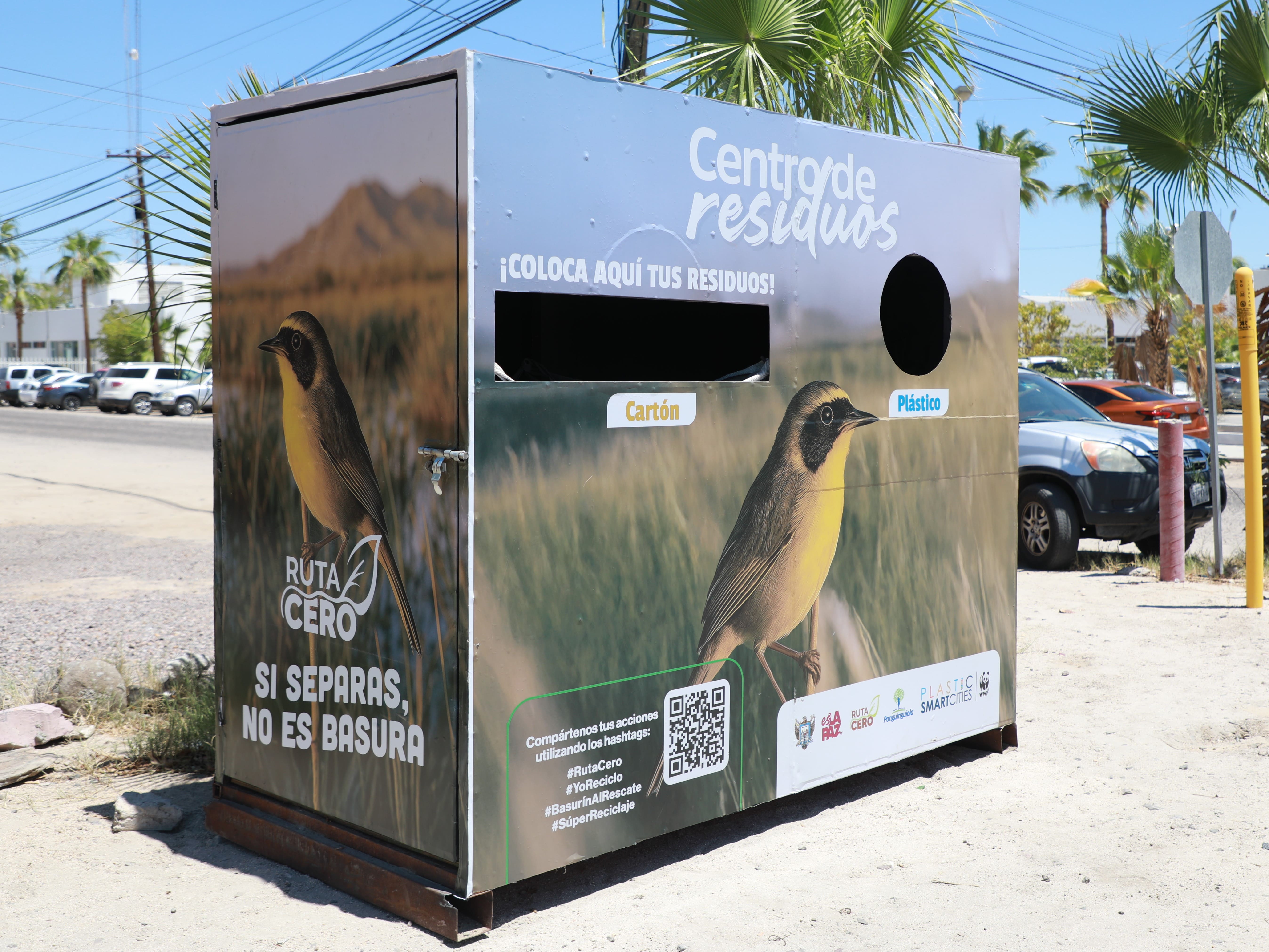 Lanzan Ruta Cero 2.0 con nueva imagen en contenedores de reciclaje