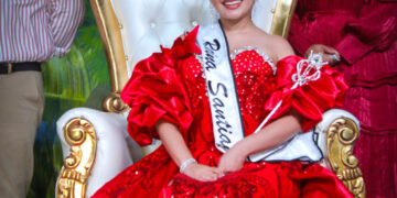 Coronan a Teresa I como reina de los Cabalgantes de las Fiestas Tradicionales Santa Anita 2025