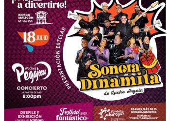 Invitan al programa de Noches Pegajosas, este viernes 18 de julio