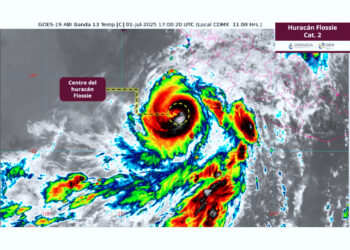 Efectos por huracán “Flossie” podrían registrase a partir del jueves en Los Cabos : Protección Civil