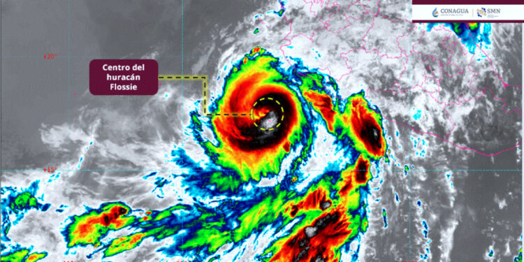 Efectos por huracán “Flossie” podrían registrase a partir del jueves en Los Cabos : Protección Civil