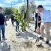 Reforestan campo deportivo en Las Veredas; avanza rescate de espacios públicos