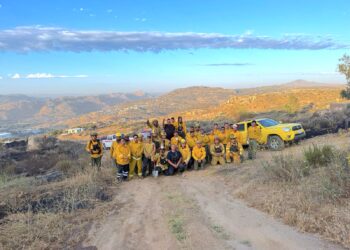 Misión cumplida: Brigada Forestal de Bomberos SJC concluye con sus labores en Tecate