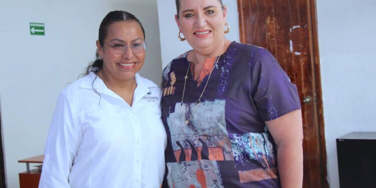 Se reúne delegada de Cabo San Lucas con la VI regidora para coordinan esfuerzos a favor de las mujeres