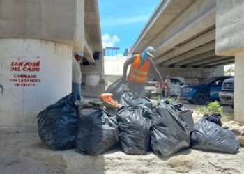 Intensifican limpieza en carreteras y cauces de arroyos en Los Cabos