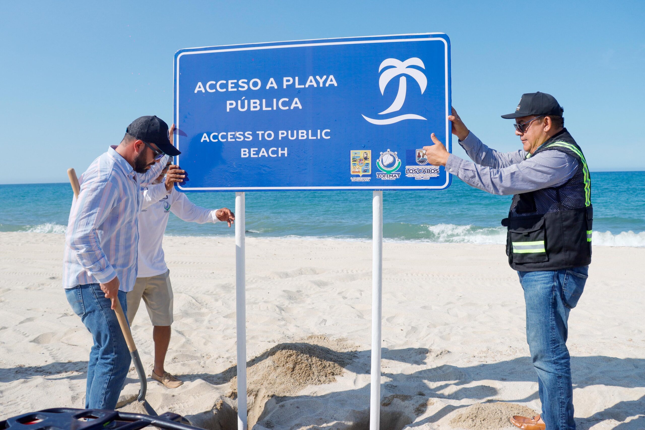 Supervisan playas en Los Cabos para garantizar condiciones de acceso y seguridad