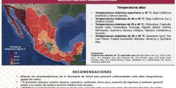 Prevén temperaturas superiores a los 40 °C en Los Cabos; llaman a reforzar medidas preventivas 