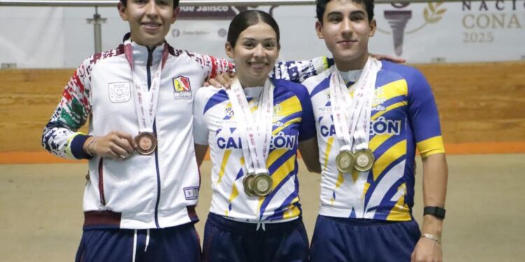 Conquistan ciclistas de La Paz 24 medallas durante la Olimpiada Nacional 2025