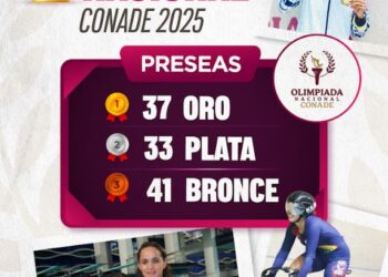 Supera BCS número de oros en la Olimpiada Nacional CONADE 2025