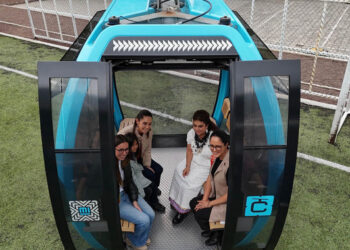 PRESIDENTA CLAUDIA SHEINBAUM Y JEFA DE GOBIERNO CLARA BRUGADA PRESENTAN LÍNEA 4 DE CABLEBÚS TLALPAN-COYOACÁN, LA MÁS LARGA DEL MUNDO