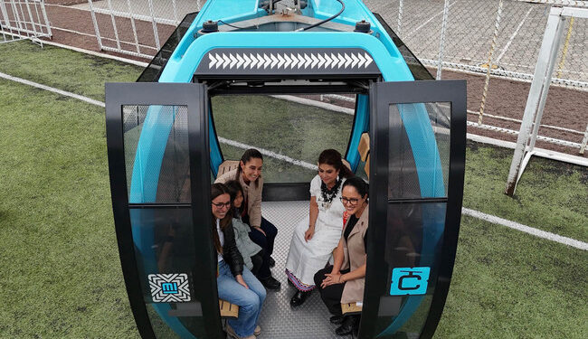 PRESIDENTA CLAUDIA SHEINBAUM Y JEFA DE GOBIERNO CLARA BRUGADA PRESENTAN LÍNEA 4 DE CABLEBÚS TLALPAN-COYOACÁN, LA MÁS LARGA DEL MUNDO