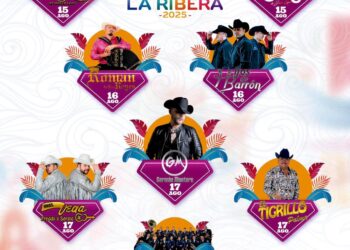 Presentan cartelera oficial de las Fiestas Tradicionales de La Ribera 2025