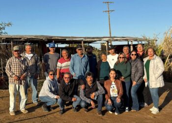 Celebra diputada Teresita Valentín inicio de obras de electrificación en el norte de Mulegé