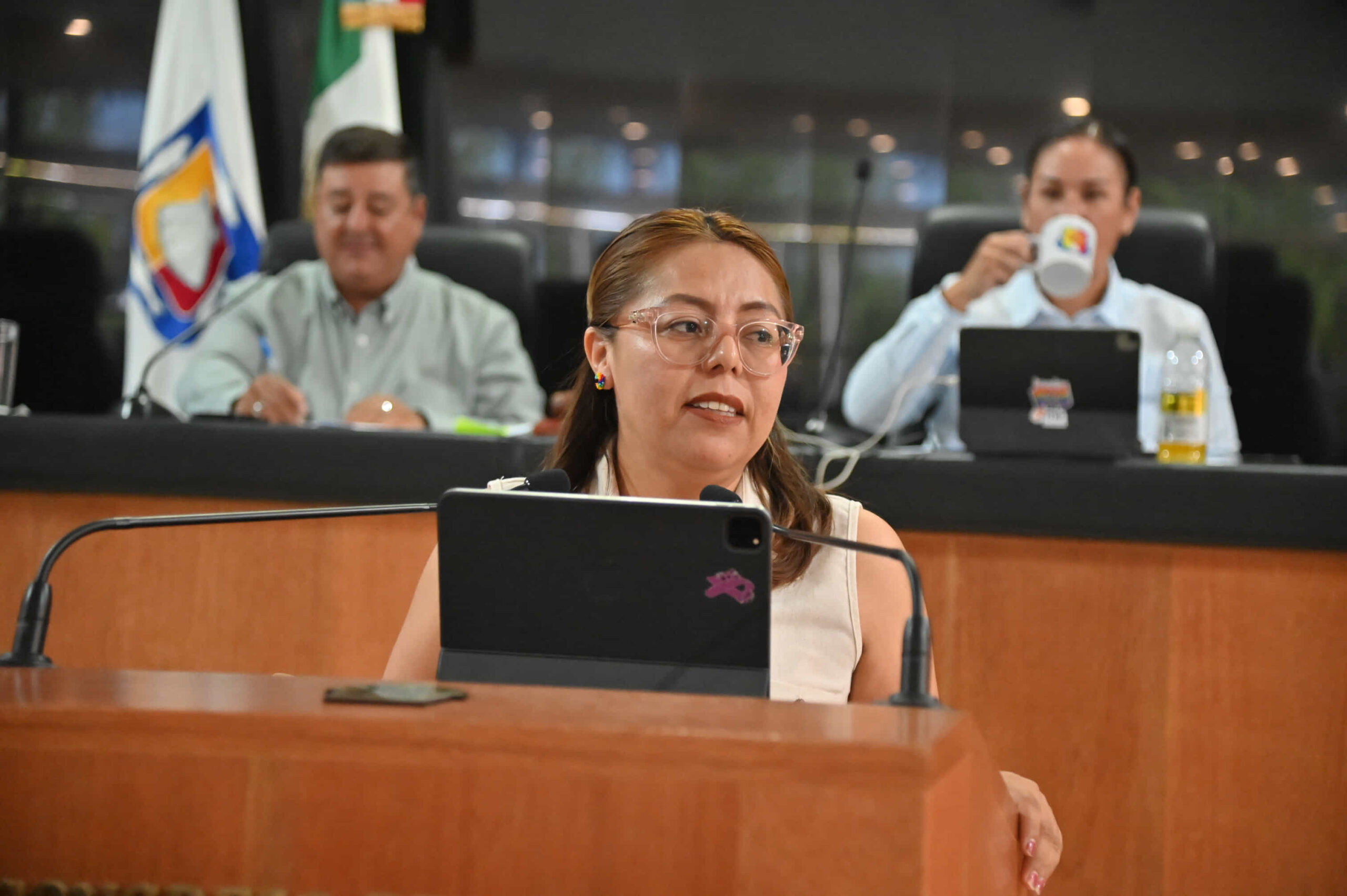 Pide diputada Teresita Valentín atención permanente del SAT en Mulegé