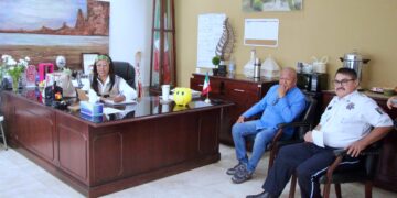 Refuerzan medidas de seguridad y logística en el Pabellón Cultural de la República en Cabo San Lucas