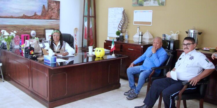 Refuerzan medidas de seguridad y logística en el Pabellón Cultural de la República en Cabo San Lucas