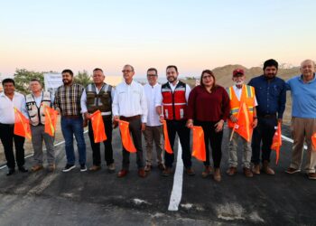 Apertura Christian Agúndez nueva ruta alterna para desahogar tráfico por obras en glorieta de Fonatur