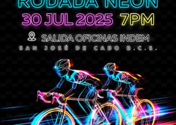 Invitan a sumarse a la gran “Rodada Neón” en San José del Cabo