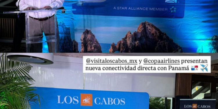 Anuncian nueva ruta aérea para Los Cabos desde Panamá con Copa Airlines