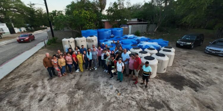 Impulsa la Sexta Regiduría del Cabildo de Los Cabos acceso a tinacos y cisternas subsidiadas para las familias del municipio 