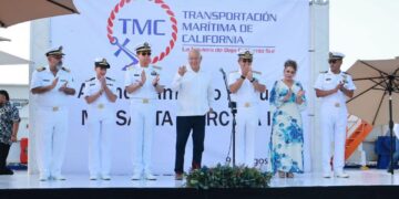 Abanderamiento del buque “Santa Marcela II” refuerza la conectividad y el desarrollo marítimo de BCS