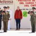 Asiste Gobernador  Víctor Castro a cambio de mando en la Tercera Zona Militar