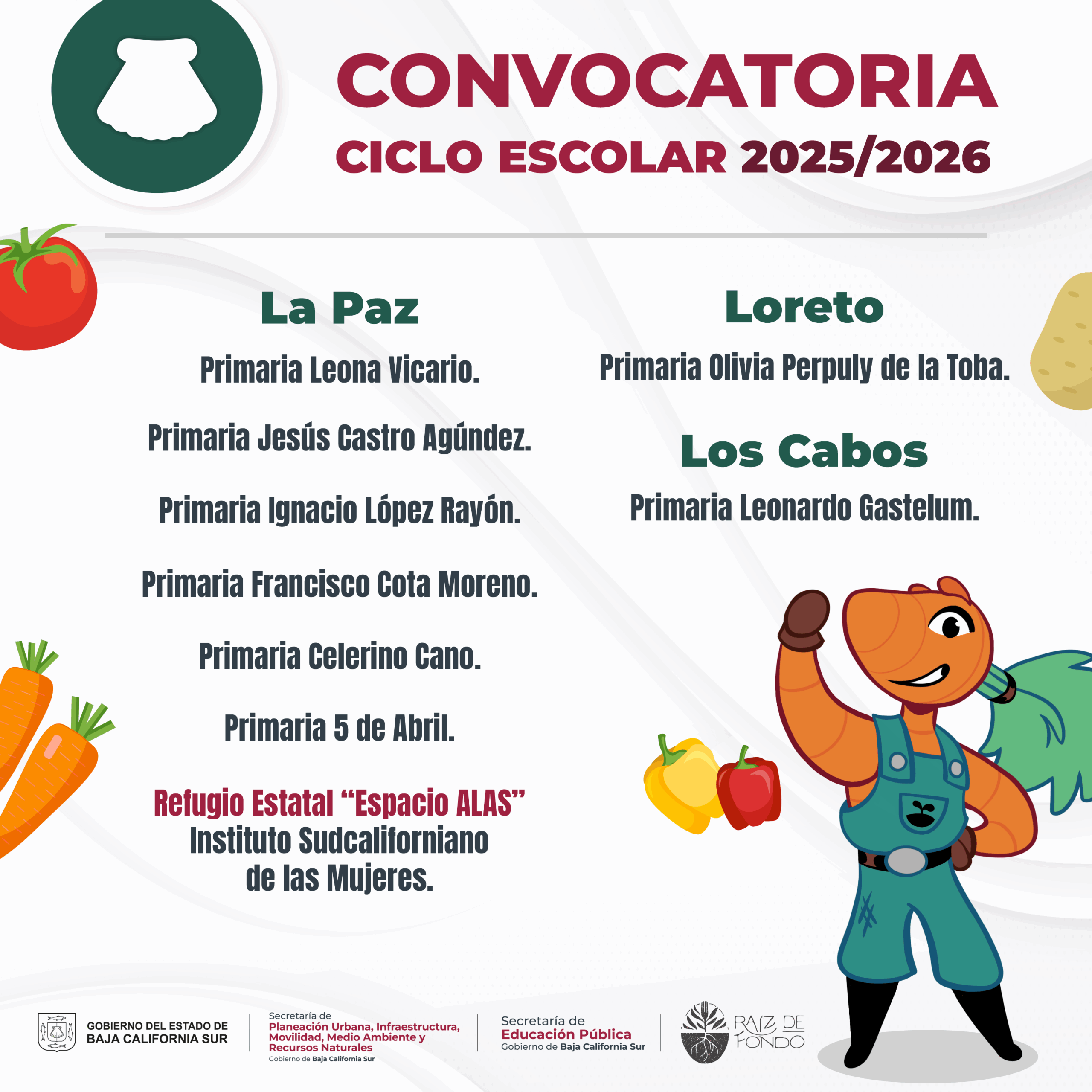 Anuncia SEPUIMM escuelas seleccionadas para el Programa de Huertos Escolares 2025–2026