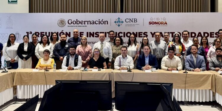 Reforzarán estados del noroeste coordinación y acciones en materia de búsqueda de personas 