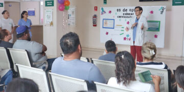 Conmemora salud estatal mes de sensibilización sobre cáncer cervicouterino con pruebas gratuitas