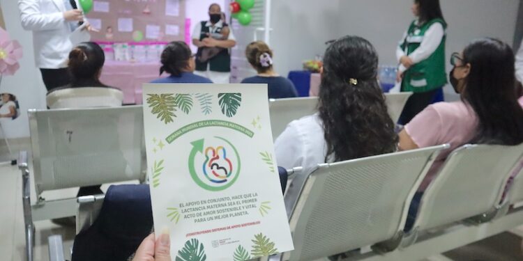 Desarrollan jornadas informativas para promover lactancia materna en BCS